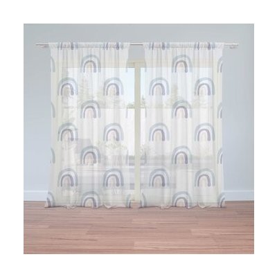 Sablio Záclony Duha: 2ks 150x250cm – Hledejceny.cz