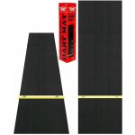 Pryžový koberec před terč Bulls Rubber Oche 300×90cm černý – Sleviste.cz
