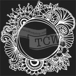 TCW Šablona 6"x 6" Coronet Wreath – Zboží Dáma