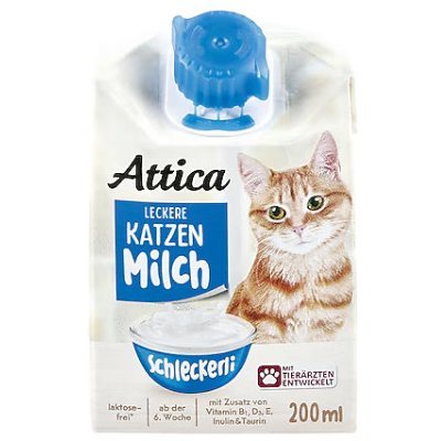 Attica cat Mléko 200 ml – Sleviste.cz