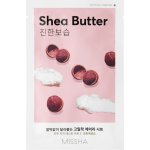Missha Airy Fit Sheet Mask Shea Butter plátýnková maska s výtažkem bambuckého másla 19 g – Zboží Dáma