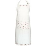 Green Gate Zástěra Grace White bílá textil – Hledejceny.cz