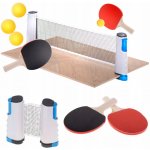 Kik Sada na stolní tenis síťka a pálky s míčky – Zboží Živě