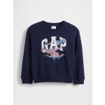Gap Baby oversize mikina Tmavě modrá – Zboží Dáma