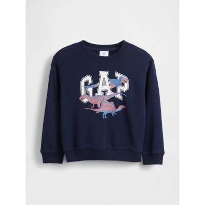 Gap Baby oversize mikina Tmavě modrá – Zboží Dáma