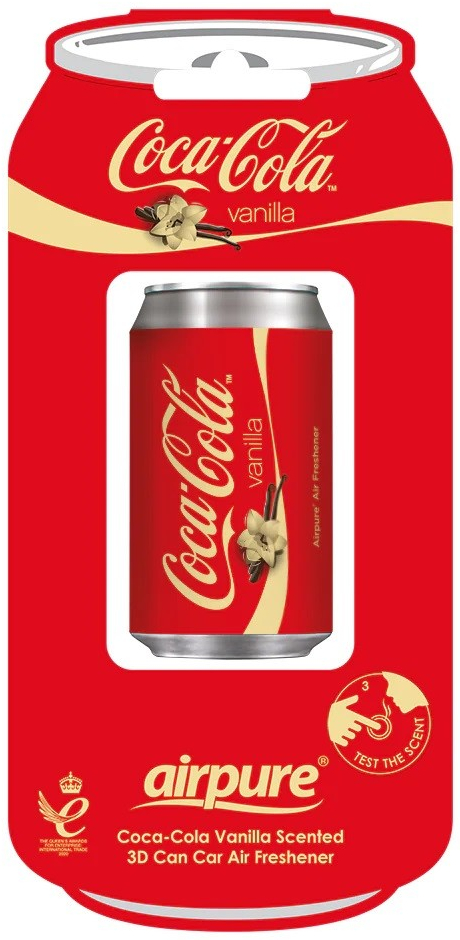 Airpure Coca-Cola 3D Air Freshener Vanilla od 49 Kč - Heureka.cz