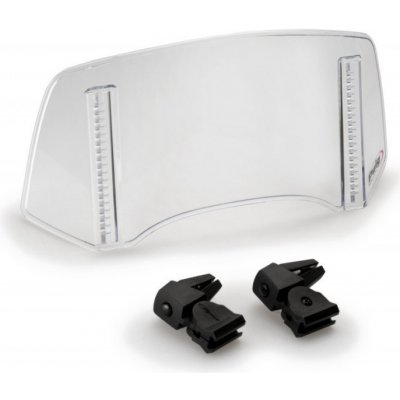 Přídavné plexi nastavitelné PUIG 2.0 20764W clip-on transparent | Zboží Auto