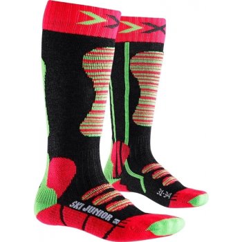 X-Socks Junior Ski Dětské lyžařské ponožky Fuchsia