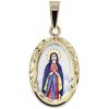 Přívěsky Aljančič Svatá Panna Maria medailon 498R
