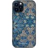 Pouzdro a kryt na mobilní telefon Apple Pouzdro Mobiwear Glossy Apple iPhone 12 Pro - G038G - Modré mandala květy