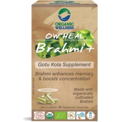 Organic Wellness Bio Brahmi+ 90 kapslí – Zbozi.Blesk.cz