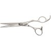 Kadeřnické nůžky Olivia Garden Kadeřnické nůžky SilkCut Shear 5,75" - stříbrné 5,75