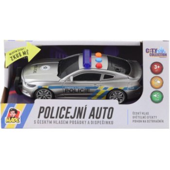 Made Policejní auto na setrvačník česky mluvící