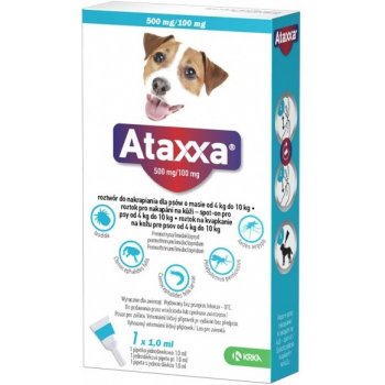 Ataxxa pro psy 4-10kg spot-on 1x1ml