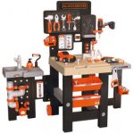 Smoby Black +Decker Mega Workbench Center – Zboží Mobilmania