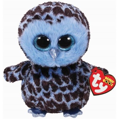 Beanie Boos Meteor Yago modrá sova 24 cm