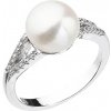 Prsteny Evolution Group 25003.1 bílá pravá perla AA 8