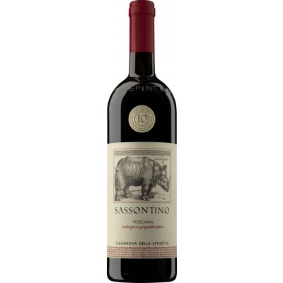 La Spinetta Sassontino červené 2007 14% 0,75 l (holá láhev) – Hledejceny.cz
