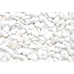 Mramorové okrasné oblázky thassoská bílá 15-25 mm 25 kg PE pytel – Hledejceny.cz