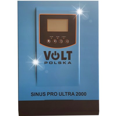 VOLT Hybridní měnič napětí Sinus Pro Ultra 2000 12/230V 1000/2000W MPPT 60A – Sleviste.cz