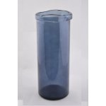 Váza SIMPLICITY, rovná, 36cm, tmavě modrá|Vidrios San Miguel|Recycled Glass – Hledejceny.cz