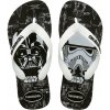 Dětské žabky a pantofle Havaianas Star Wars black white