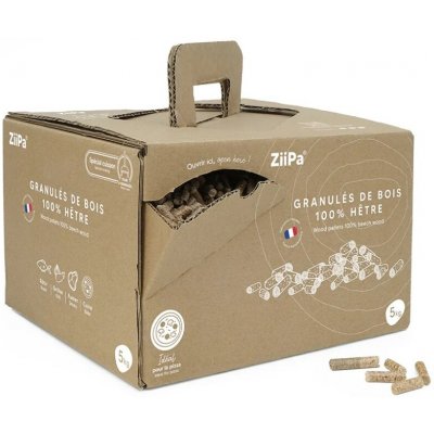 ZiiPa Dřevěné bukové pelety 5 kg – Hledejceny.cz