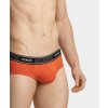 Boxerky, trenky, slipy, tanga Atlantic pánské slipy MP-1569 S-2XL neonově modrá