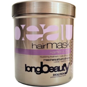 LongBeauty maska máslo Karité 1000 ml