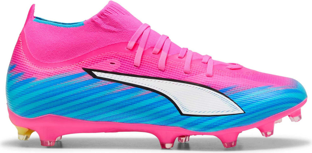 Puma ULTRA 6 MATCH FG/AG Růžová Modrá Bílá