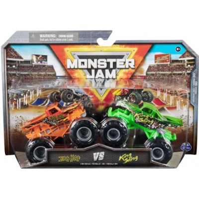 Monster Jam Monster Jam Bog Hog Vs King Sling 1:64 – Hledejceny.cz