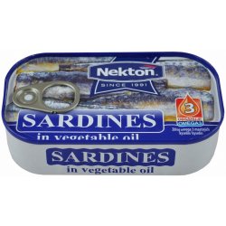 Jadran sardinky v rostlinném oleji, 125g