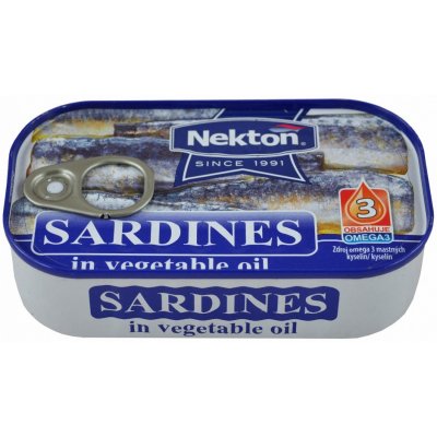 Jadran sardinky v rostlinném oleji, 125g – Sleviste.cz