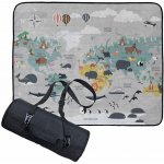 Butter Kings Pikniková deka s popruhem Travel around the world – Zboží Dáma