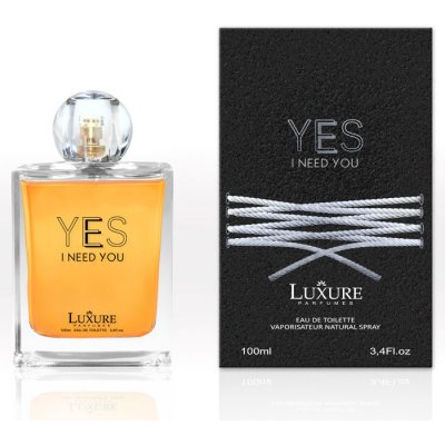 Giorgio Armani Luxure Yes I Need You toaletní voda pánská 100 ml – Hledejceny.cz