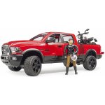 Bruder 2502 Terénní auto RAM + motocykl Scrambler Ducati Desert Sled s figurkou 1:16 – Zboží Mobilmania