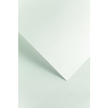 Ozdobný papír Borneo bílá 220 g 20ks A4