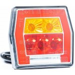 Fristom FT-122T LED Koncové světlos osvětlením SPZ 12/24V – Hledejceny.cz