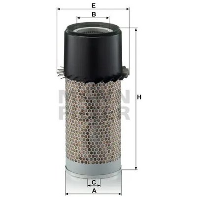 MANN FILTER Vzduchový filtr C 16 335 – Hledejceny.cz