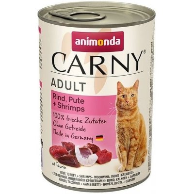 Carny Cat Adult hovězí krůta & krevety 400 g – Zbozi.Blesk.cz