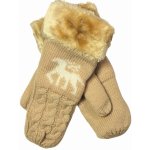 Lund pletené palčáky s flízem béžová – Hledejceny.cz