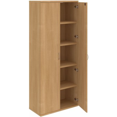 Hobis SZ 5 80 00 Skříň policová dvéřová 192 × 80 cm - Dub , Dub , USN – Hledejceny.cz