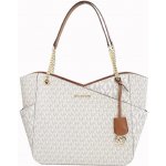 Michael Kors jet set large chain shoulder bag logo vanilla – Zboží Mobilmania