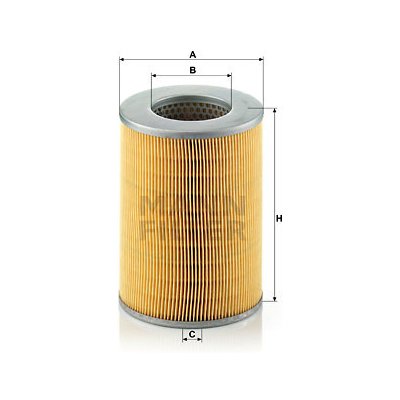 MANN-FILTER Vzduchový filtr C13103 – Hledejceny.cz
