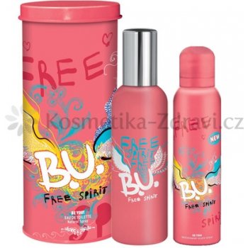 B.U. Free Spirit EDT 50 ml + deospray 150 ml dárková sada