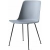 Jídelní židle &Tradition Rely HW6 black / light blue