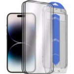 AlzaGuard 2.5D Glass EasyFit DustFree pro iPhone 14 Pro AGD-EFD25P3 – Zboží Živě