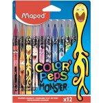 Maped 5400 Dětské fixy Color'Peps Monster 12 ks – Zboží Mobilmania