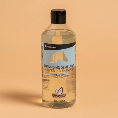 Fouganza Šampon s kondicionérem pro koně a poníky vanilka/kokos 500 ml