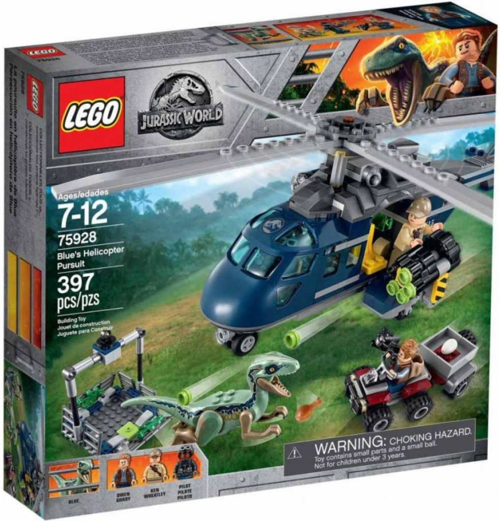 LEGO® Jurassic World 75928 Blue\'s Helicopter Pursuit